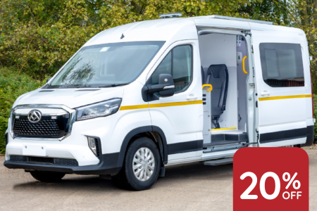 Special Offer NOW on Electric Welfare Vans! 